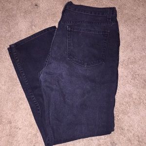 Men’s black jeans